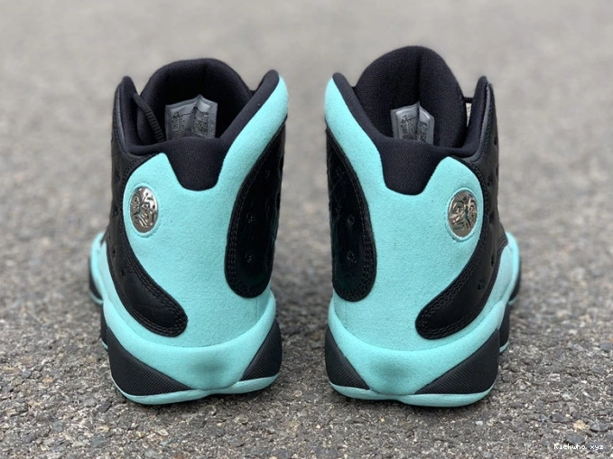 Jordan 13 Retro 414571-030 Black Air Island Green 0715